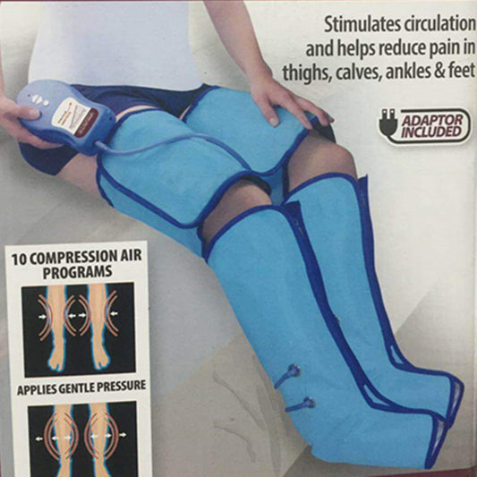 Air Pressure Leg Massager  Relax & Improve Circulation
